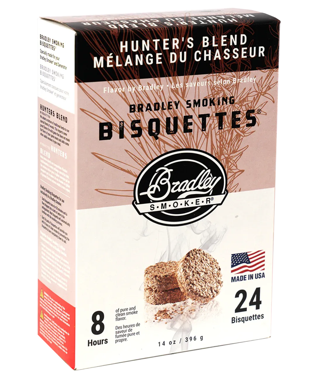 Bradley Bisquettes Hunter's Blend 24 pk
