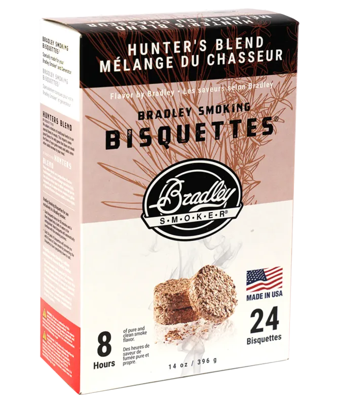 Bradley Bisquettes Hunter's Blend 24 pk