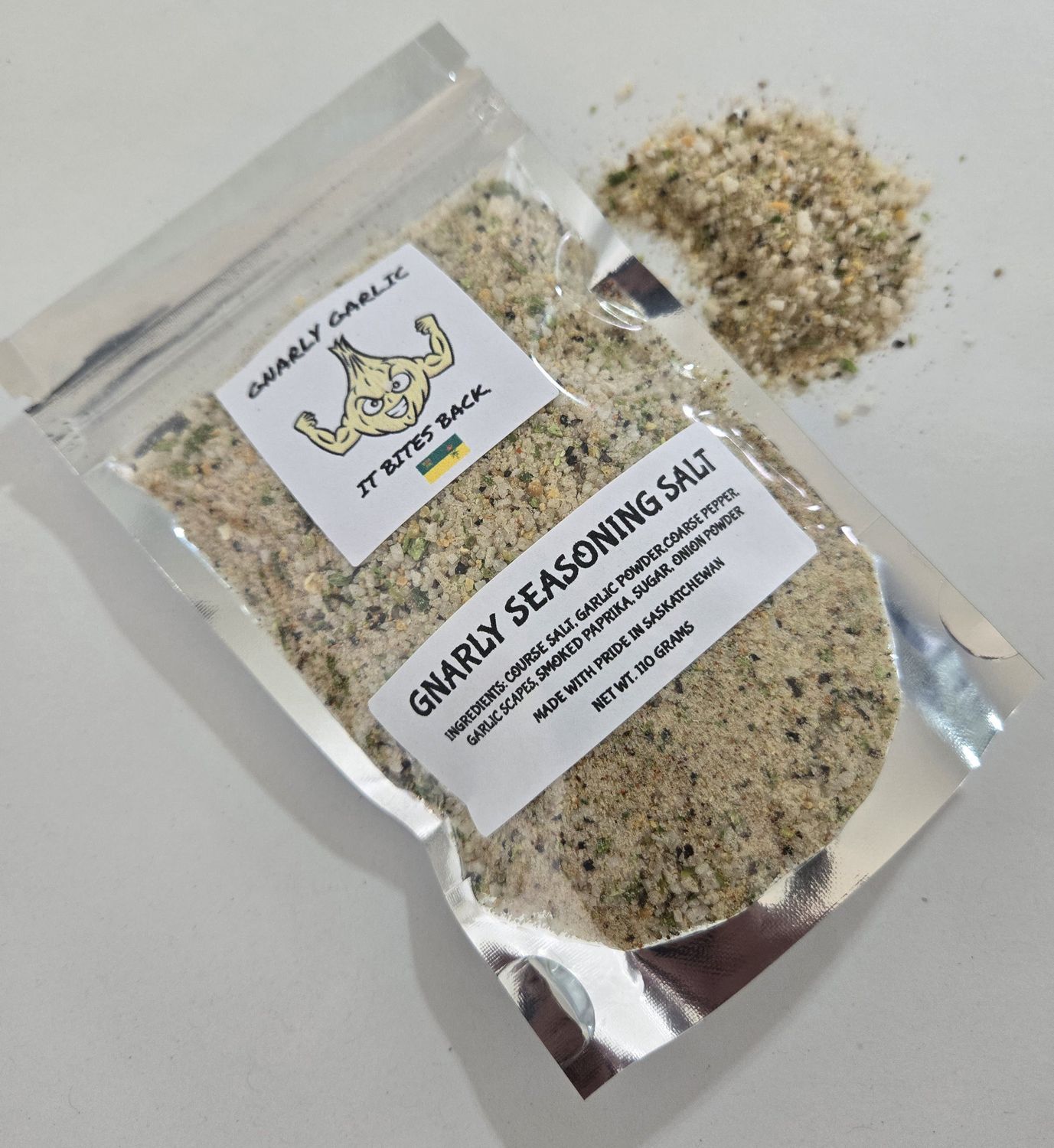 Gnarly Garlic Seasoning Salt