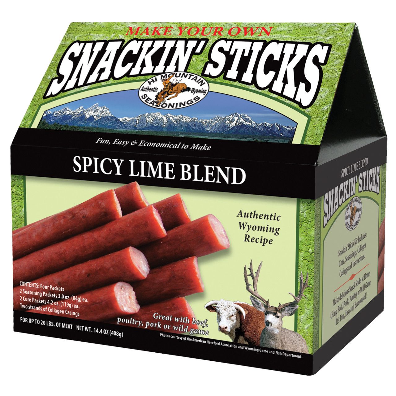 Hi Mountain Snakin Sticks Spicy Lime Kit