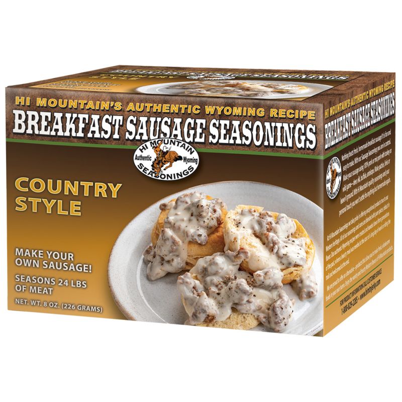 Hi Mountain Breakfast Sausage Country Style