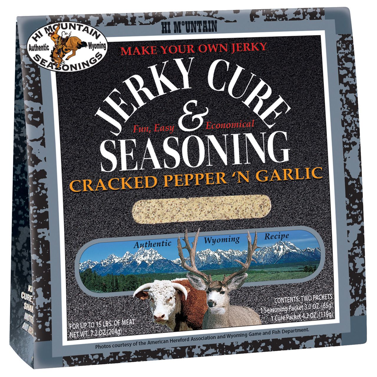Hi Mountain Jerky Cures Cracked Pepper N Garlic Blend