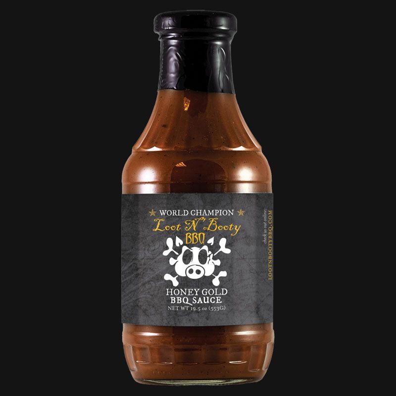 Loot N Booty Honey Gold BBQ Sauce