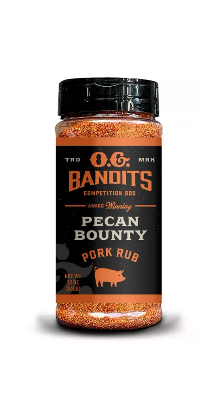 OG Bandits Pecan Bounty Pork Rub