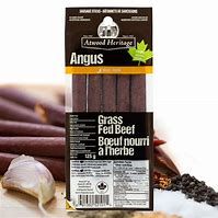 Atwood Heritage Sausage Snacks 5pc Angus Beef Honey Garlic