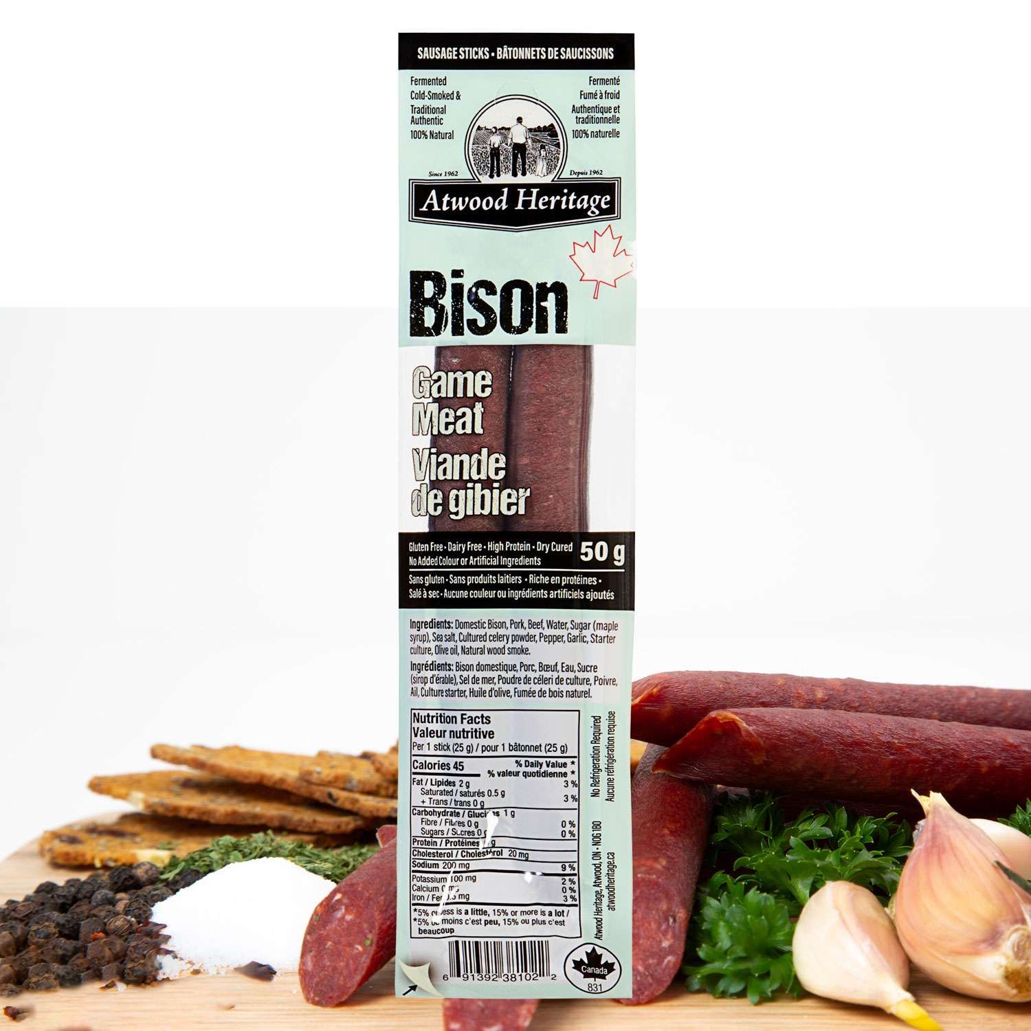 Atwood Heritage 2pc pack Bison