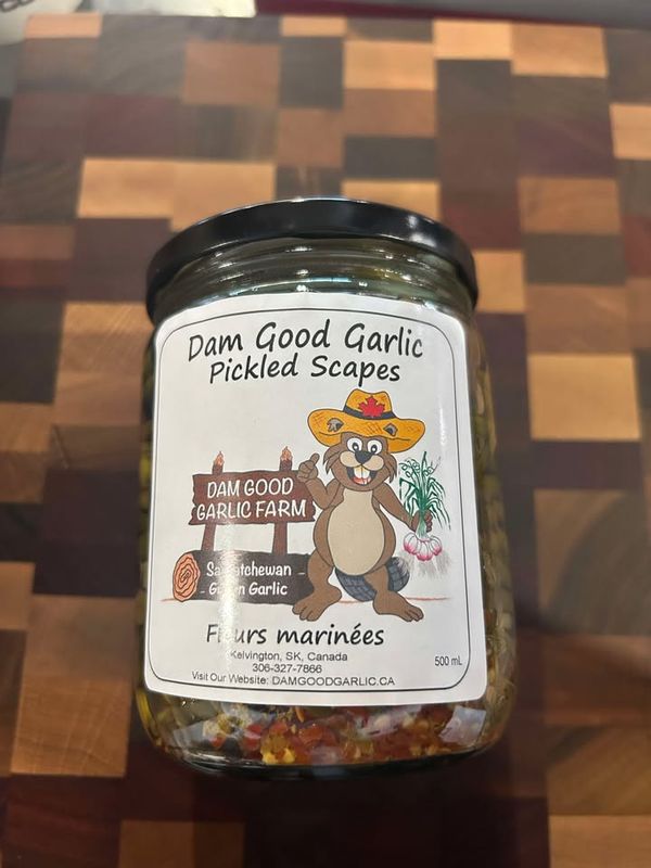 Dam Good Garlic Pickled Scapes