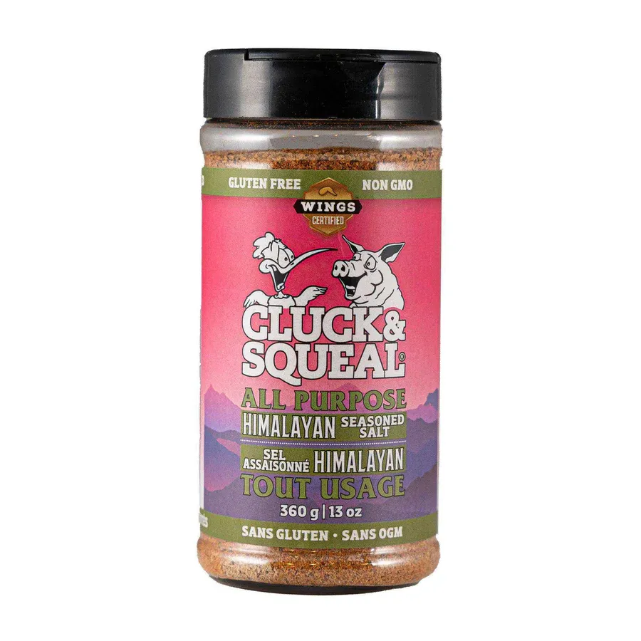 Cluck & Squeal All Purpose Himalayan Seasoned Salt Cluck & Squeal All Purpose Himalayan Seasoned Salt