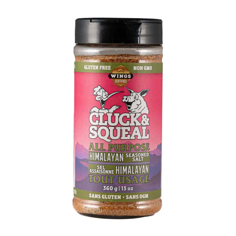 Cluck & Squeal All Purpose Himalayan Seasoned Salt