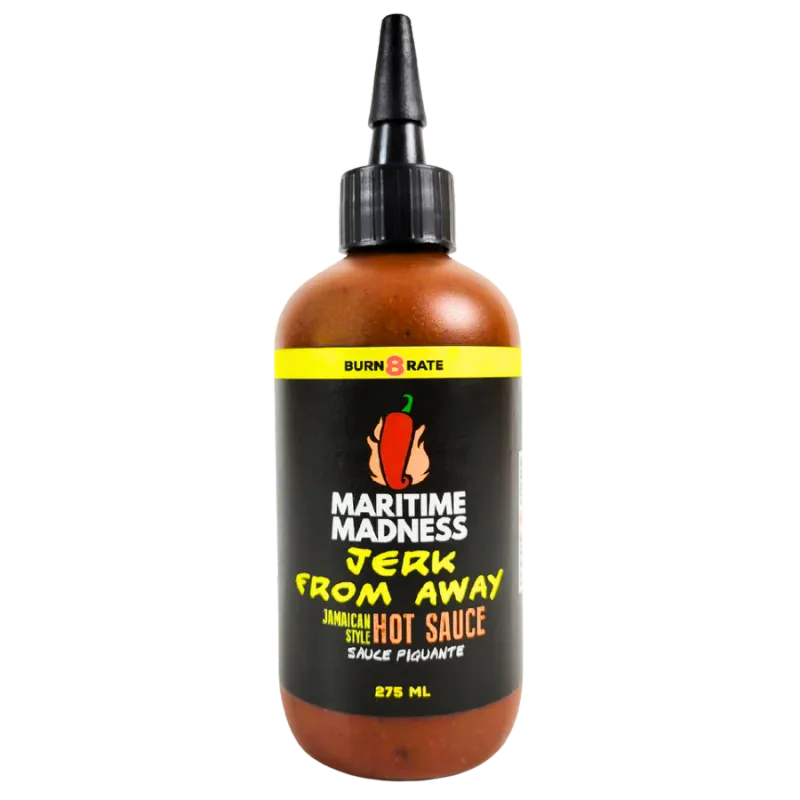 Maritime Madness Jerk From Away Jamaican Hot Sauce