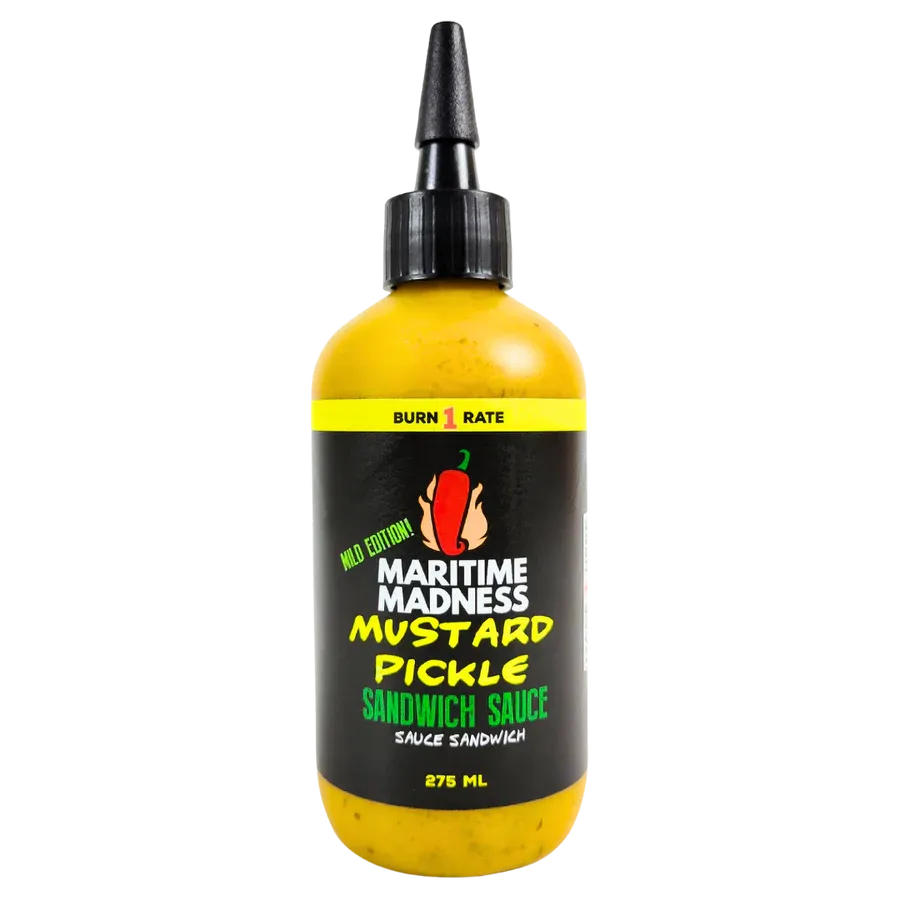 Maritime Madness Mild Mustard Pickle Sandwich Sauce Maritime Madness Mild Mustard Pickle Sandwich Sauce