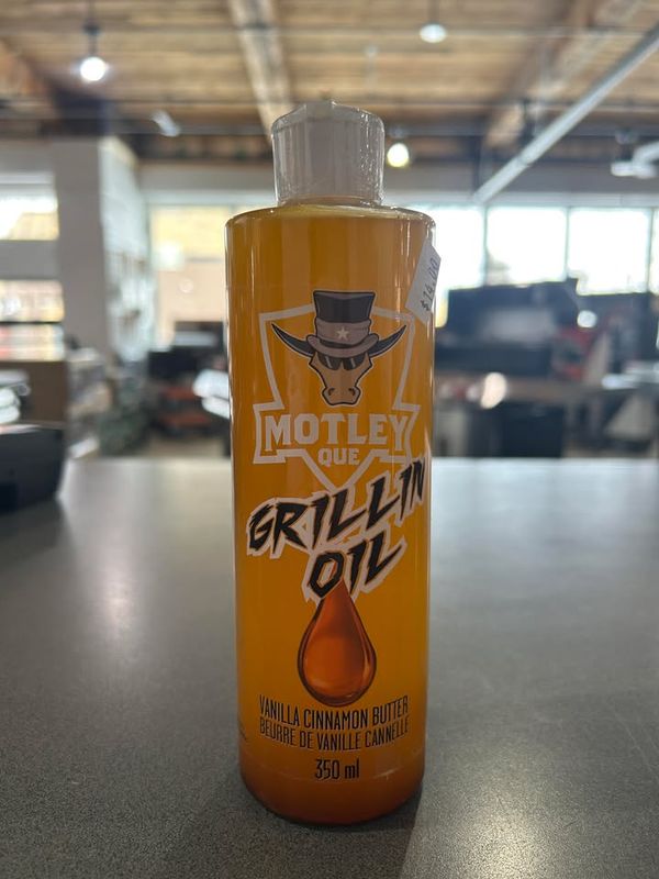 Motley Que Grillin Oil Vanilla & Cinnamon