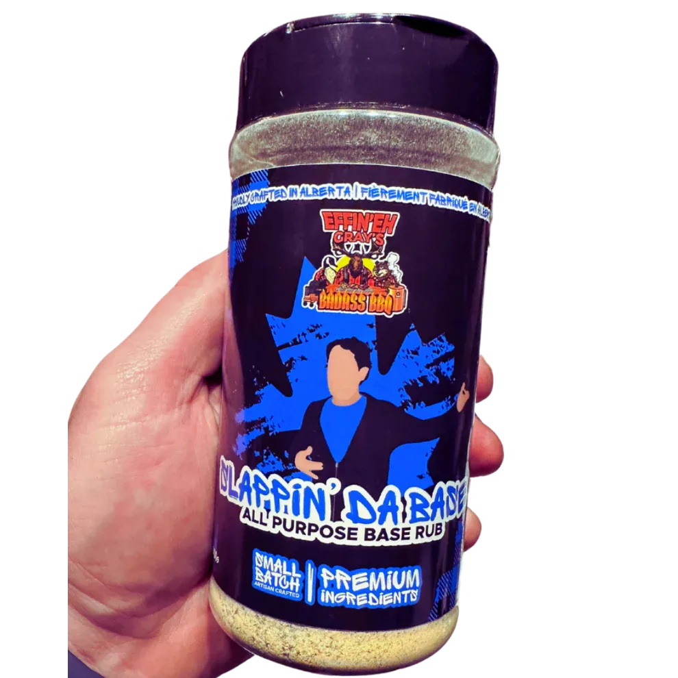 Effin'Eh Gray's Badass BBQ Slappin Da Base AP Rub Effin'Eh Gray's Badass BBQ Slappin Da Base AP Rub