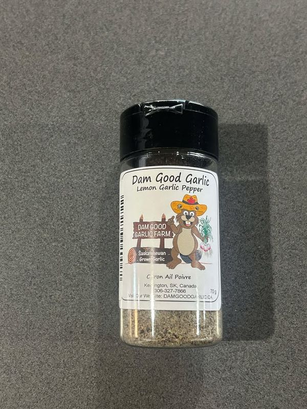 Dam Good Garlic Lemon Garlic Pepper