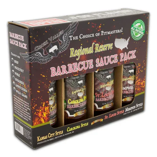Croix Valley Gift Pack Regional BBQ Sauce
