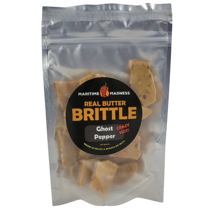 Maritime Madness Real Butter Brittle Ghost Pepper Crazy Hot