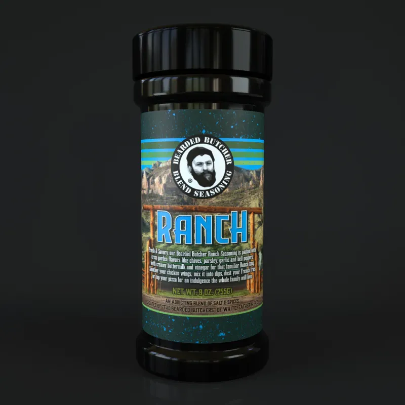 Bearded Butcher Seasoning Ranch Large Shaker 9oz