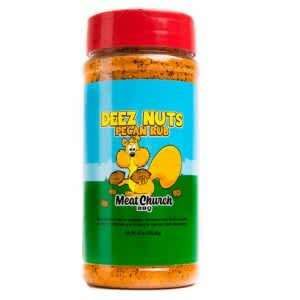 Meat Church Deez Nuts Honey Pecan BBQ Rub 14oz