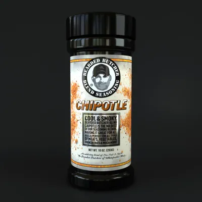 Bearded Butcher Chipotle Seasoning Large Shaker 9oz