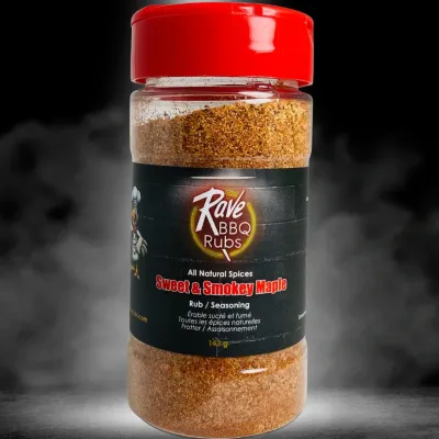 Rave BBQ Rubs Sweet & Smokey Maple Rave BBQ Rubs Sweet & Smokey Maple