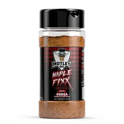 Motley Que Maple Fixx Rub 16oz Motley Que Maple Fixx Rub 16oz