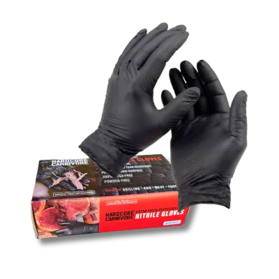 Hardcore Carnivore Disposable Nitrile Gloves (50 pk.) Hardcore Carnivore Disposable Nitrile Gloves (50 pk.)