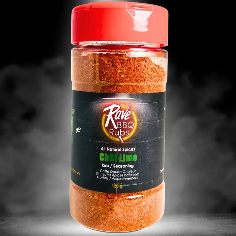 Rave BBQ Rubs Chili Lime 120g