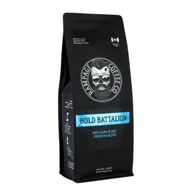 Rampage Bold Battalion Med Dark Roast Premium Ground Coffee Rampage Bold Battalion Med Dark Roast Premium Ground Coffee
