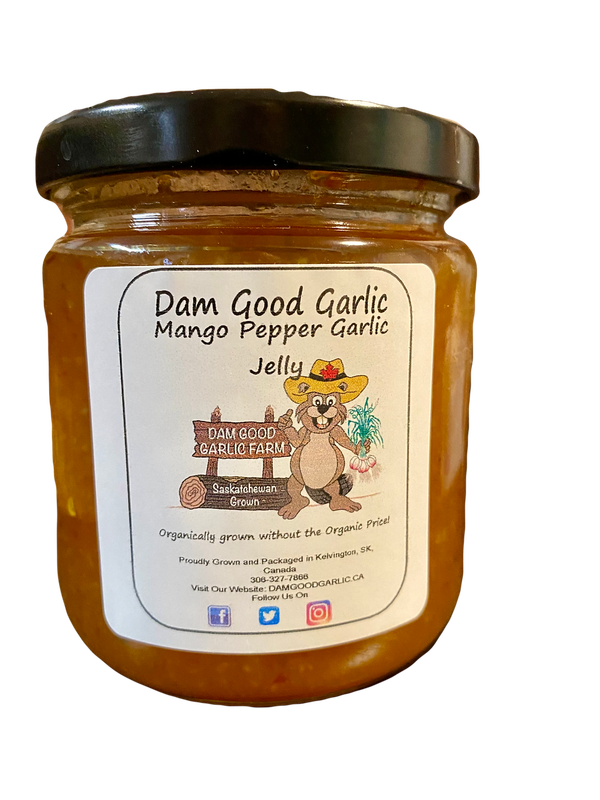 Dam Good Garlic Mango Jelly