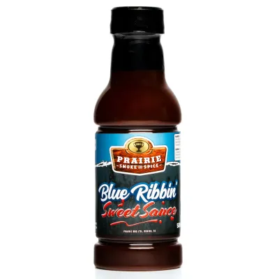 Prairie Smoke & Spice BBQ - Blue Ribbin' Sweet Sauce 500ml Prairie Smoke & Spice BBQ - Blue Ribbin' Sweet Sauce 500ml