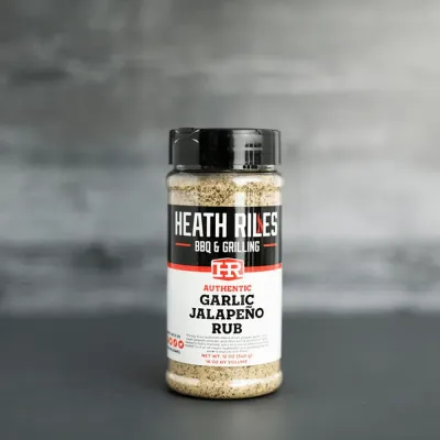 Heath Riles BBQ Garlic Jalapeño Rub 16oz