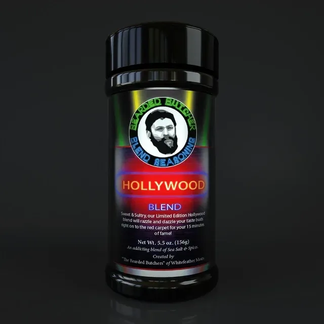 Bearded Butcher Blend Seasoning Hollywood Small Shaker
