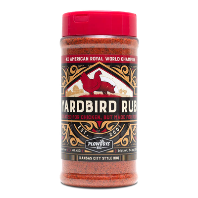 Plowboys Yardbird Rub 14oz Plowboys Yardbird Rub 14oz