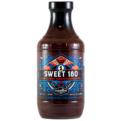 Plowboys Sweet 180 Sassy & Sweet BBQ Sauce Plowboys Sweet 180 Sassy & Sweet BBQ Sauce