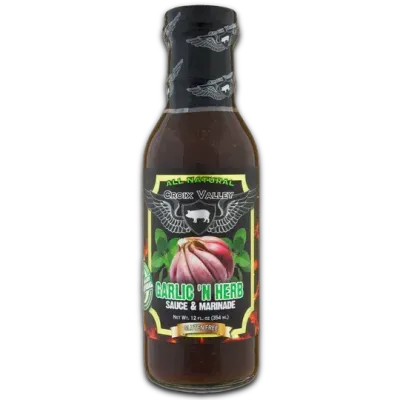 Croix Valley Garlic N Herb BBQ Sauce 354ml