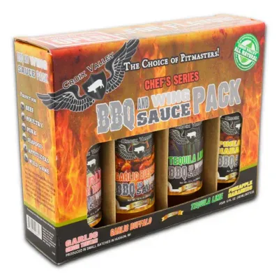 Croix Valley Gift Pack BBQ Wing Sauce Croix Valley Gift Pack BBQ Wing Sauce
