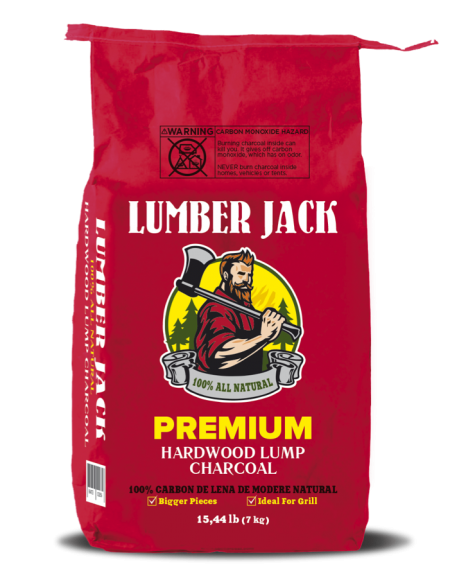 Lumberjack Charcoal 7kg 15.4lbs