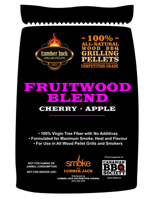 Lumberjack Fruitwood Blend 20lb Pellets Lumberjack Fruitwood Blend 20lb Pellets