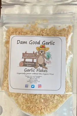 Dam Good Garlic  Garlic Flakes