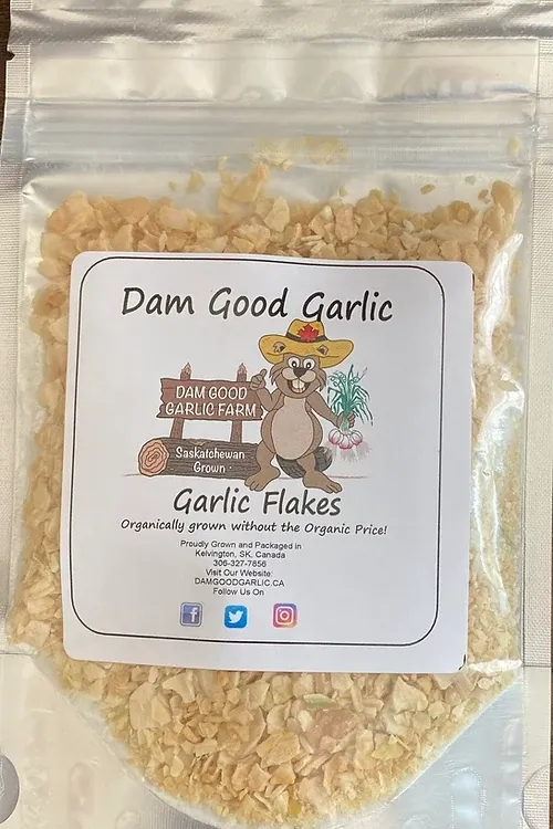 Dam Good Garlic  Garlic Flakes