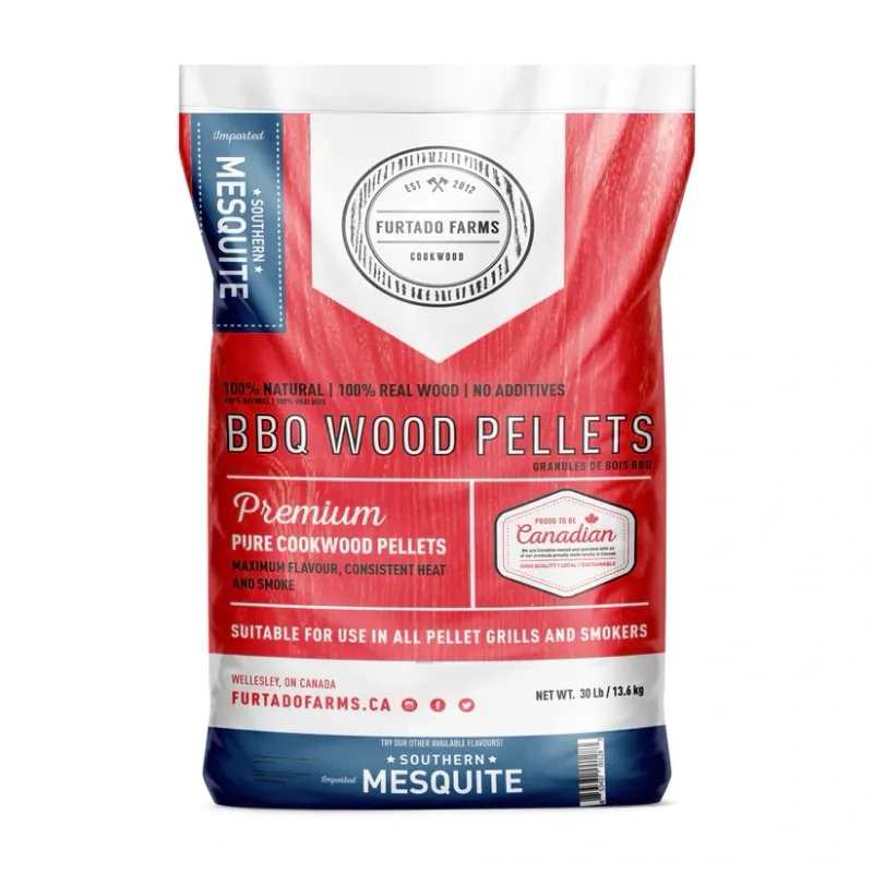 Furtado Farms Mesquite BBQ Pellets 30lb Bag