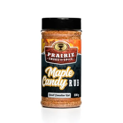 Prairie Smoke & Spice BBQ - Maple Candy Rub 330g Prairie Smoke & Spice BBQ - Maple Candy Rub 330g