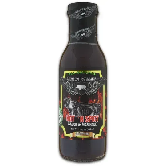 Croix Valley Hot n Spicy Sauce & Marinade
