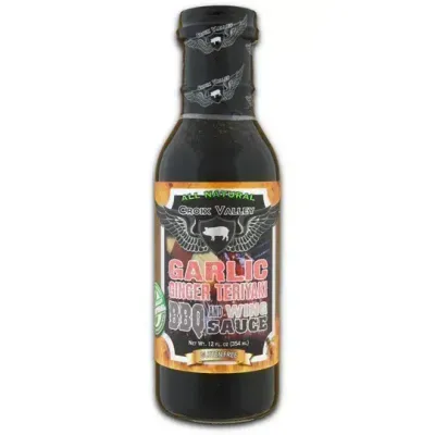 Croix Valley Garlic Ginger Teriyaki BBQ & Wing Sauce