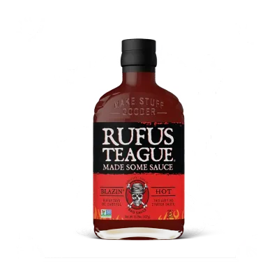Rufus Teague Blazin Hot BBQ Sauce 16oz