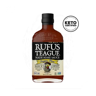 Rufus Teague Slim and Sweet Sugar Free BBQ Sauce 16oz