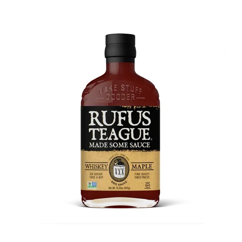 Rufus Teague Whisky Maple BBQ Sauce 16oz