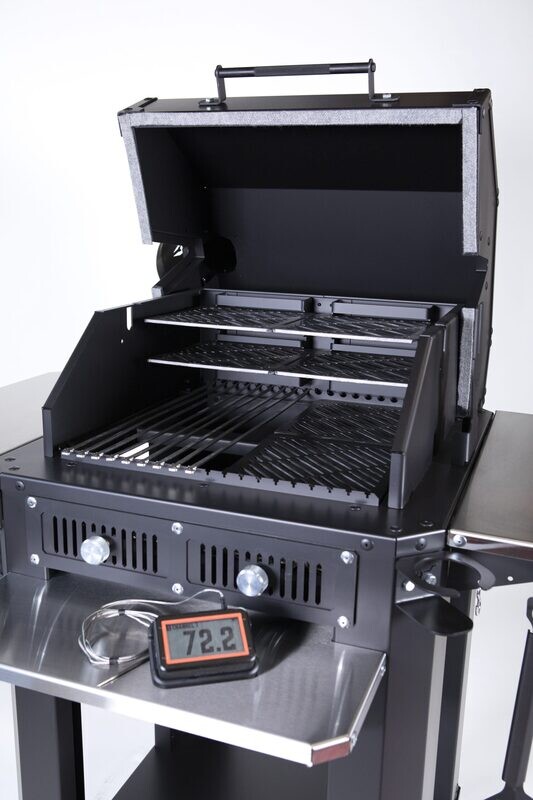 Hellrazr Fortress Charcoal Grill / Smoker Barbecue