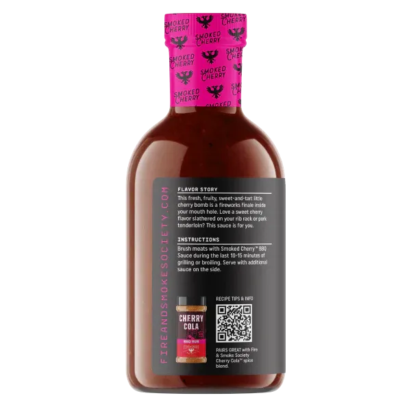 Fire & Smoke Smoked Cherry BBQ Sauce