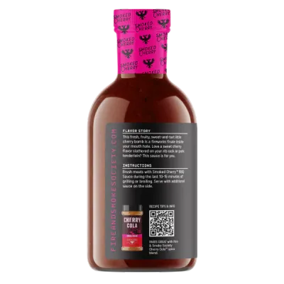Fire & Smoke Smoked Cherry BBQ Sauce